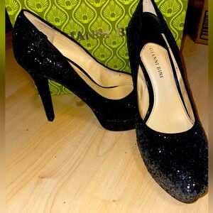 Gianni Bini glitter heels